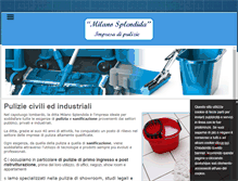 Tablet Screenshot of milanosplendida.com